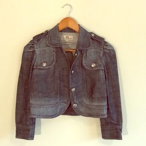 Juicy Couture Cropped Jean Jacket